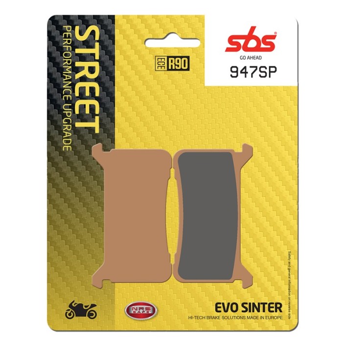 SBS - placute frana 947SP - Street [Evo Sinter]