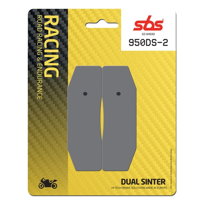 SBS - placute frana 950DS-2 - Racing [Dual Sinter]