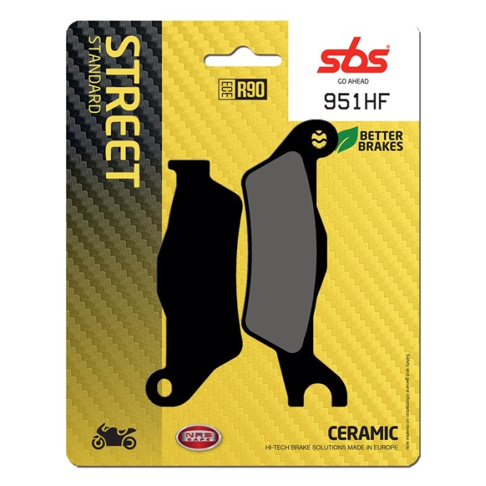 SBS - placute frana 951HF - Street [Ceramic]