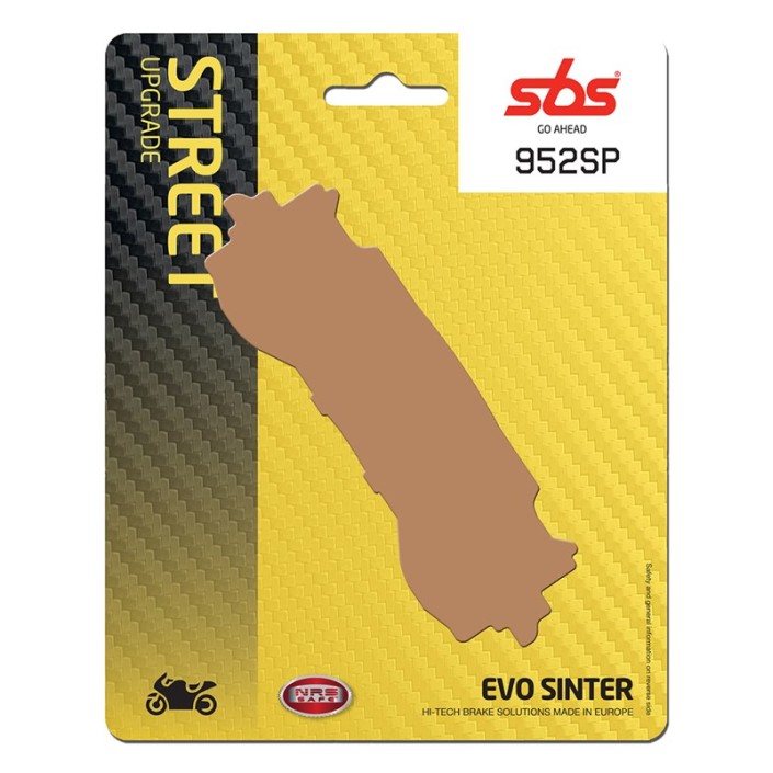 SBS - placute frana 952SP - Street [Evo Sinter]