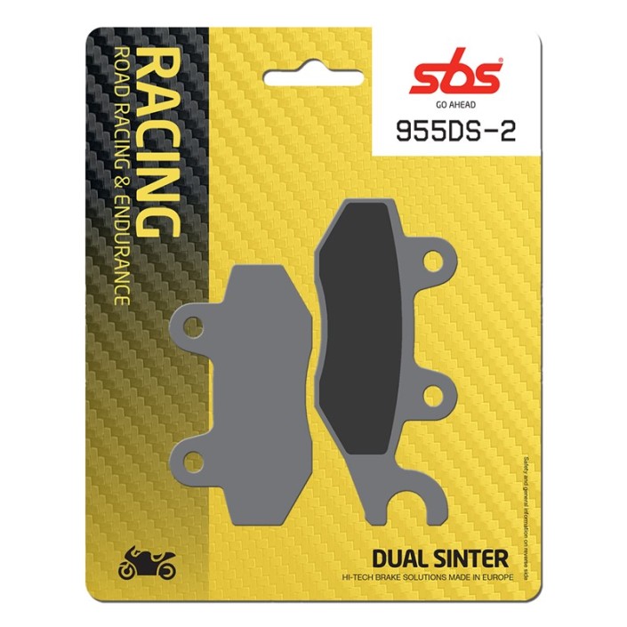 SBS - placute frana 955DS-2 - Racing [Dual Sinter]