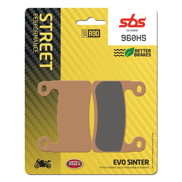 SBS - placute frana 960HS - Street [Sinter]