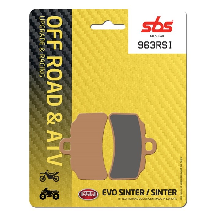 SBS - placute frana 963RSI - Offroad & ATV [Evo Sinter / Sinter]