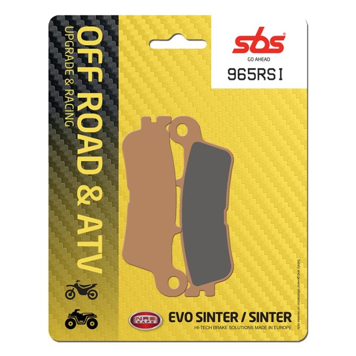 SBS - placute frana 965RSI - Offroad & ATV [Evo Sinter / Sinter]
