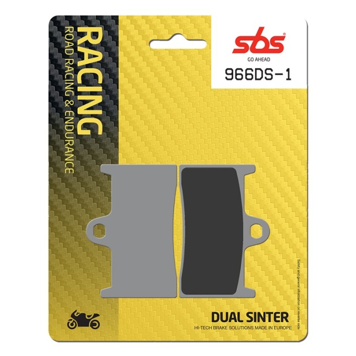 SBS - placute frana 966DS-1 - Racing [Dual Sinter]