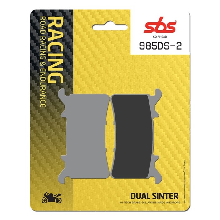 SBS - placute frana 985DS-2 - Racing [Dual Sinter]