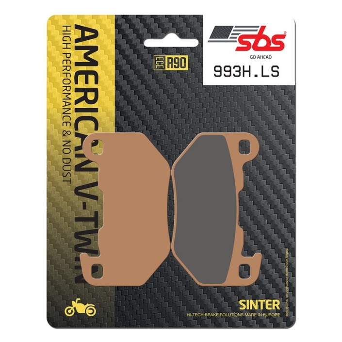 SBS - placute frana 993H.LS - American V-Twin [Sinter]