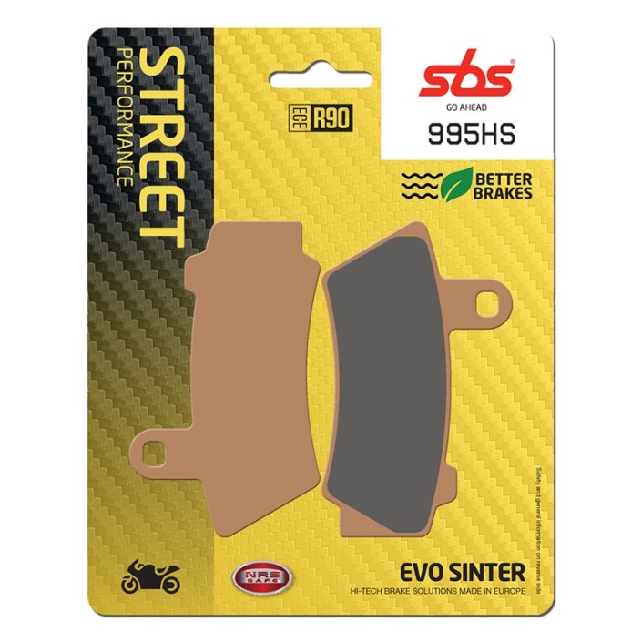 SBS - placute frana 995HS - Street [Sinter]