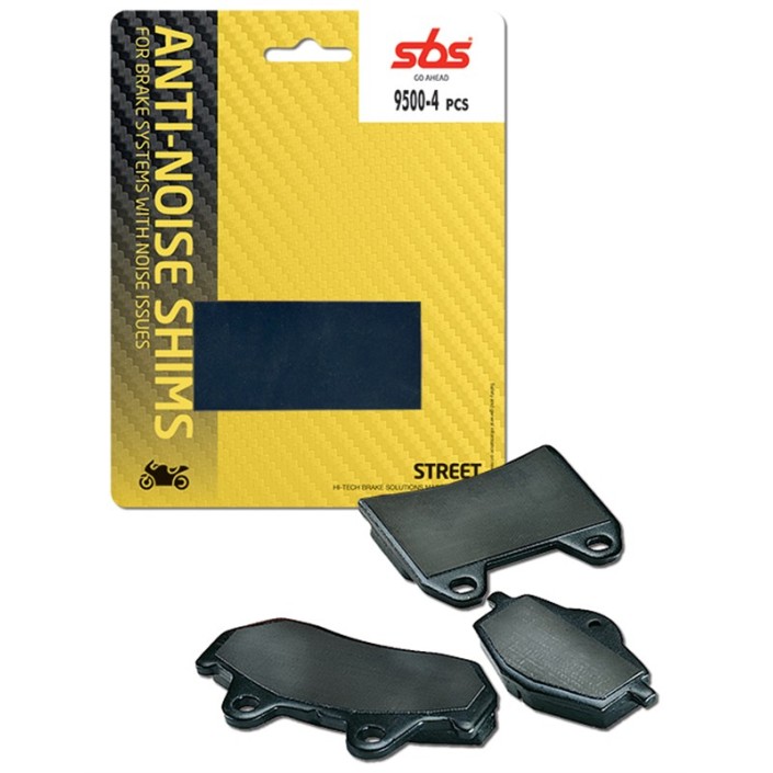 SBS - Plachete antizgomot placute de frana [Brake pad shims] - 4 buc