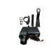 Priza moto auto, 3.4a Fast Charge, 2 porturi usb, voltmetru, port bricheta, include 2 tipuri de prindere