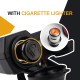 Priza moto auto, 3.4a Fast Charge, 2 porturi usb, voltmetru, port bricheta, include 2 tipuri de prindere