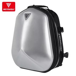 Ghiozdan/rucsac impermeabil aerodinamic moto hardshell MotoWolf, marimea L, impermeabil, extensibil, GRI (include2 tipuri de prindere)