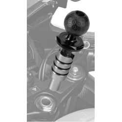 Adaptor Montare Suport Telefon Moto în Jug Furcă Motocicletă – Compatibil cu Suporturi telefon moto cu Anti-Vibrații Motowolf 