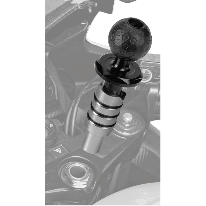 Adaptor Montare Suport Telefon Moto în Jug Furcă Motocicletă – Compatibil cu Suporturi telefon moto cu Anti-Vibrații Motowolf 