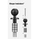 Adaptor Montare Suport Telefon Moto în Jug Furcă Motocicletă – Compatibil cu Suporturi telefon moto cu Anti-Vibrații Motowolf 
