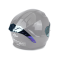 Spoiler spate iridium pentru Casca Moto Carbon PES R01 - Helmet Rear Wing Aerodinamic ECE/DOT