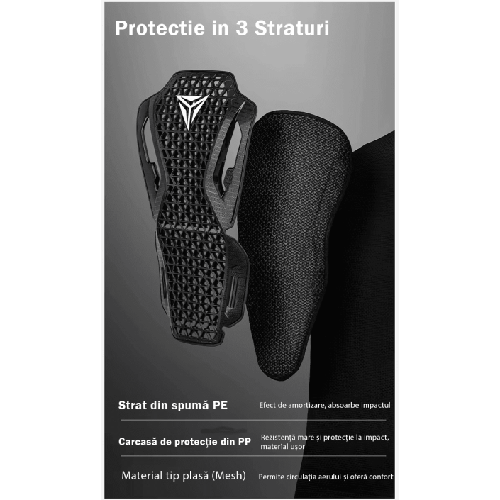 Armură Moto Certificată Motowolf – Protecție Level 2 pentru Stradă, Off-Road, ATV și Bicicletă