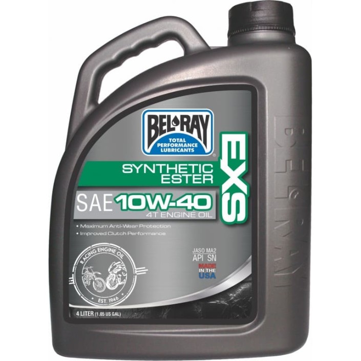 Bel-Ray ulei de motor EXS FULL SYNTHETIC ESTER 4T 10W-40, 4L Bel-Ray ulei de motor EXS FULL SYNTHETIC ESTER 4T 10W-40, 4L