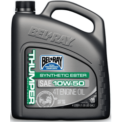 Bel-Ray ulei de motor THUMPER RACING WORKS SYNTHETIC ESTER 4T 10W50, 4L