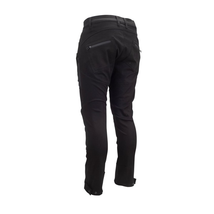 Blugi Moto PES Cargo Core – Protecții Nivel 2, Material PES Invicta Technology™  Certificare AA, Negri