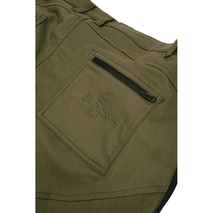 Blugi Moto PES Cargo Core – Protecții Nivel 2, Material PES Invicta Technology™  Certificare AA, Verzi