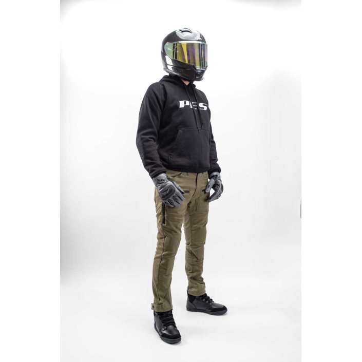 Blugi Moto PES Cargo Core – Protecții Nivel 2, Material PES Invicta Technology™  Certificare AA, Verzi