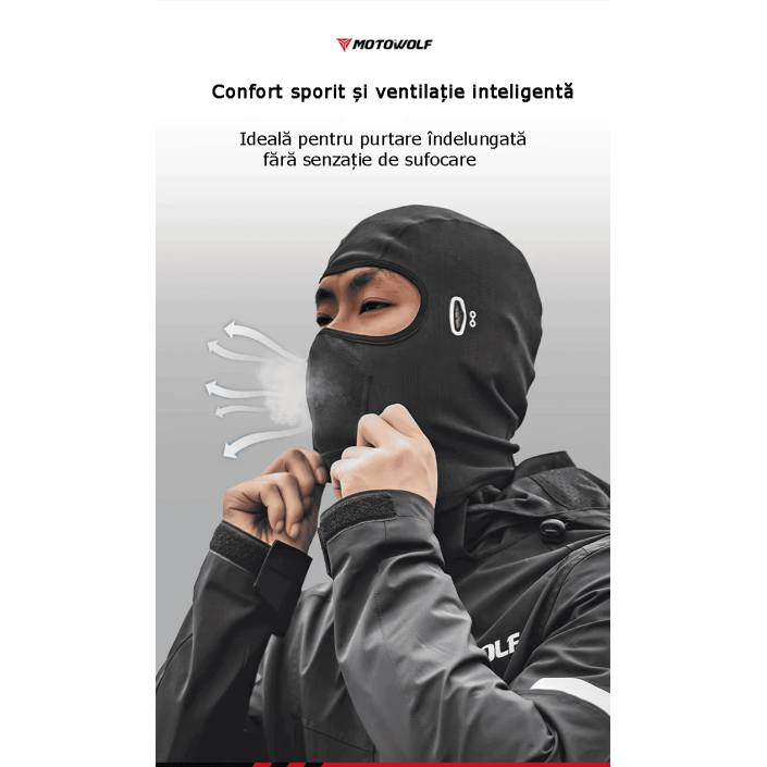 Cagulă Moto Termică Motowolf pentru Iarnă – Material Elastic, Respirabil și Călduros, Neagra Cagulă Moto Termică Motowolf pentru Iarnă – Material Elastic, Respirabil și Călduros, Neagra