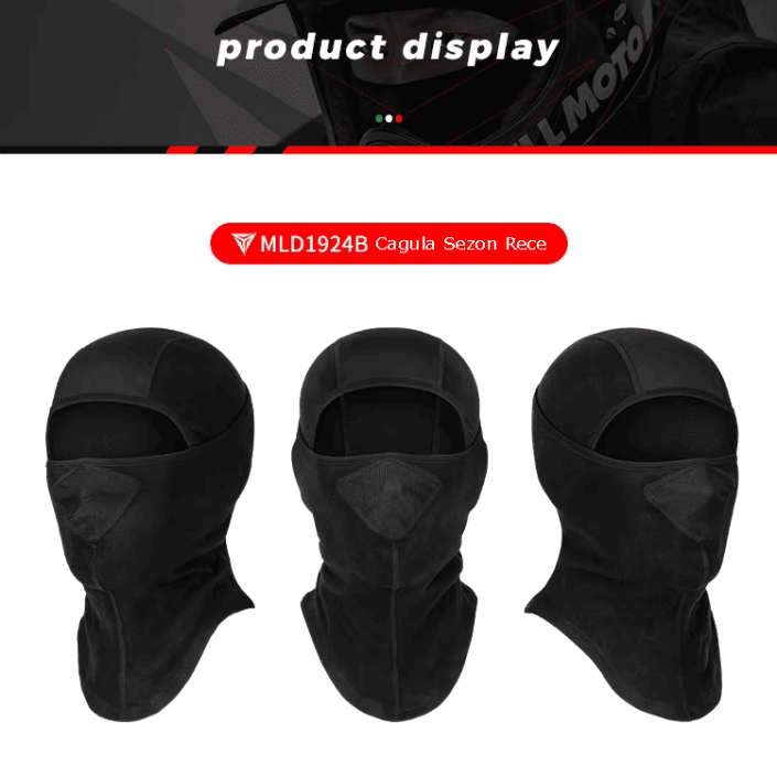 Cagulă Moto Termică Motowolf pentru Iarnă – Material Elastic, Respirabil și Călduros, Neagra Cagulă Moto Termică Motowolf pentru Iarnă – Material Elastic, Respirabil și Călduros, Neagra