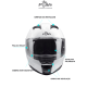 Casca Moto Integrală PES M3-922, Ochelari Polarizați, Protecție Full Face pentru Motocicletă, Scuter și ATV, ECE R22-06, DOT, Alba Casca Moto Integrală PES M3-922, Ochelari Polarizați, Protecție Full Face pentru Motocicletă, Scuter și ATV, ECE R22-06, DOT, Alba