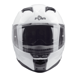 Casca Moto Integrală PES M3-922, Ochelari Polarizați, Protecție Full Face pentru Motocicletă, Scuter și ATV, ECE R22-06, DOT, Alba