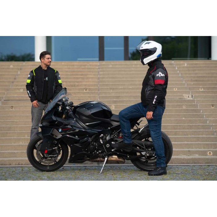 Geacă Moto de Vară PES Grand Air 2.0 AA cu Protecții CE Level 2 și Membrană Impermeabilă 3 în 1