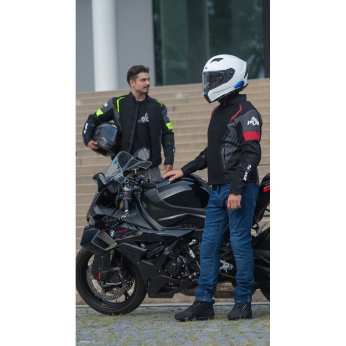 Geacă Moto de Vară PES Grand Air 2.0 AA cu Protecții CE Level 2 și Membrană Impermeabilă 3 în 1