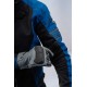 Geacă moto de vară pentru bărbați PES Grand Air Blue – mesh ventilat, protecții Level 2, certificare AA, membrană de ploaie detașabilă