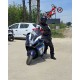 Geacă Moto PES Grand 4 Sezoane cu Protecții CE Level 2, impermeabila, mesada iarna detasabila, Rosu