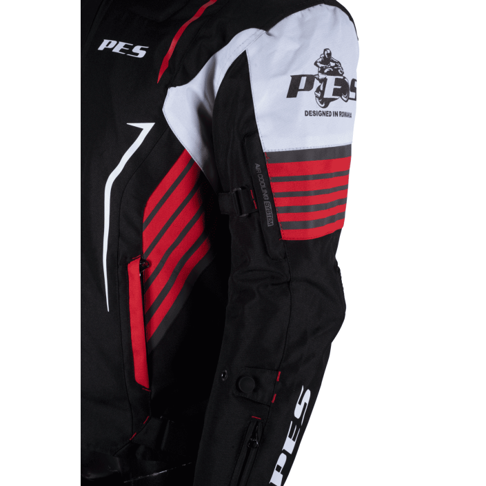 Geacă Moto PES Grand 4 Sezoane cu Protecții CE Level 2, impermeabila, mesada iarna detasabila, Rosu Geacă Moto PES Grand 4 Sezoane cu Protecții CE Level 2, impermeabila, mesada iarna detasabila, Rosu