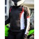 Geacă Moto de Vară pentru Dame PES Lady Red – Mesh Respirabil, Protecții Level 2, Mesadă de Ploaie Detașabilă