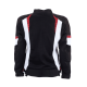 Geacă Moto de Vară pentru Dame PES Lady Red – Mesh Respirabil, Protecții Level 2, Mesadă de Ploaie Detașabilă