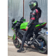 Geacă Moto Damă Piele cu Protecții Nivel 2 – Perfectă pentru Vară și Primăvară, PES, Negru/Roz Geacă Moto Damă Piele cu Protecții Nivel 2 – Perfectă pentru Vară și Primăvară, PES, Negru/Roz