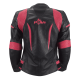 Geacă Moto Damă Piele cu Protecții Nivel 2 – Perfectă pentru Vară și Primăvară, PES, Negru/Roz Geacă Moto Damă Piele cu Protecții Nivel 2 – Perfectă pentru Vară și Primăvară, PES, Negru/Roz