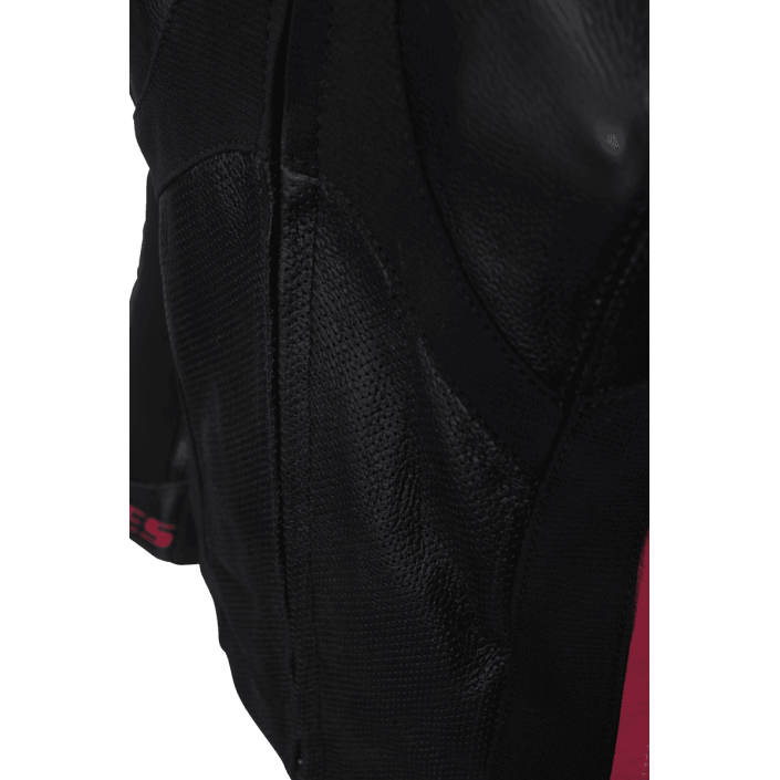 Geacă Moto Damă Piele cu Protecții Nivel 2 – Perfectă pentru Vară și Primăvară, PES, Negru/Roz Geacă Moto Damă Piele cu Protecții Nivel 2 – Perfectă pentru Vară și Primăvară, PES, Negru/Roz