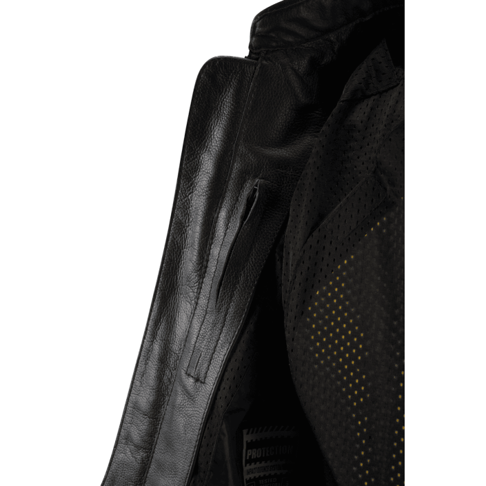 Geacă Moto Damă Piele cu Protecții Nivel 2 – Perfectă pentru Vară și Primăvară, PES, Negru/Roz Geacă Moto Damă Piele cu Protecții Nivel 2 – Perfectă pentru Vară și Primăvară, PES, Negru/Roz