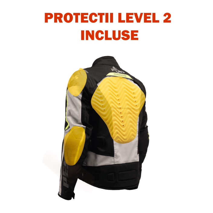 Geacă Moto textil PES cu Protecții Level 2, pentru Orice Sezon, mesada de iarna detasabila, impermeabila Geacă Moto textil PES cu Protecții Level 2, pentru Orice Sezon, mesada de iarna detasabila, impermeabila