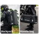 Geantă moto MOTOWOLF 37L impermeabilă – codiță, rucsac și geantă de mână