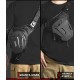 Geantă de picior/umar moto Motowolf, extensibilă, hardshell, eliberare rapida, negru 