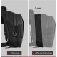 Geantă de picior/umar moto Motowolf, extensibilă, hardshell, eliberare rapida, negru 