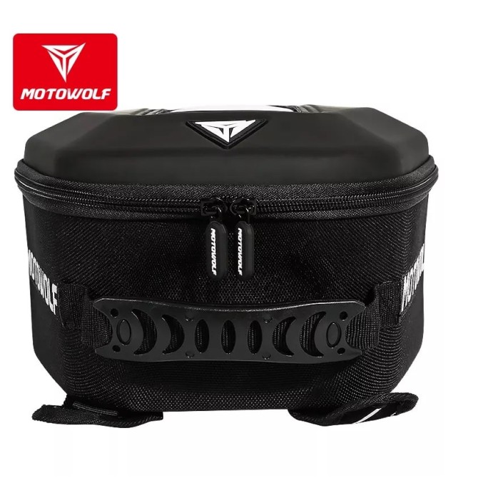 Geanta rezervor moto Motowolf, impermeabila, prindere universala, buzunar transparent telefon, tank bag include 2 tipuri de prindere