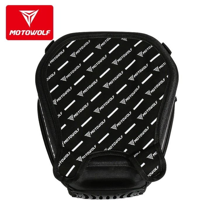 Geanta rezervor moto Motowolf, impermeabila, prindere universala, buzunar transparent telefon, tank bag include 2 tipuri de prindere