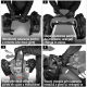 Set genți laterale moto Motowolf MB2 28L impermeabile Set genți laterale moto Motowolf MB2 28L impermeabile