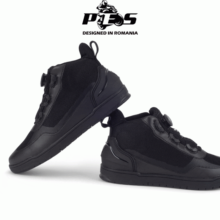 Ghete Moto PES AeroGuard Barbati pentru Vara, cu Panouri Respirabile, Protectie Glezna si Talpa Antiderapanta Ghete Moto PES AeroGuard Barbati pentru Vara, cu Panouri Respirabile, Protectie Glezna si Talpa Antiderapanta