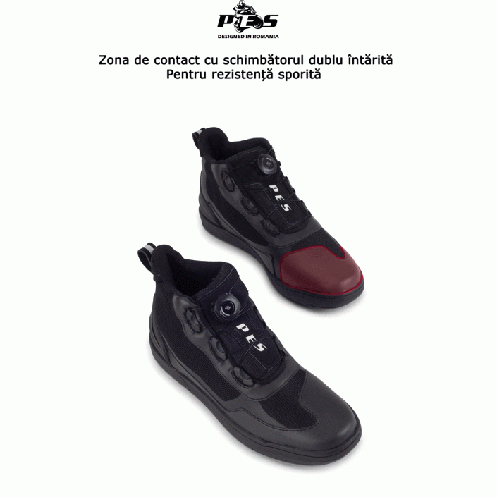 Ghete Moto PES AeroGuard Barbati pentru Vara, cu Panouri Respirabile, Protectie Glezna si Talpa Antiderapanta Ghete Moto PES AeroGuard Barbati pentru Vara, cu Panouri Respirabile, Protectie Glezna si Talpa Antiderapanta